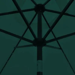 Led päivänvarjo 3 m vihreä