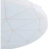 LED-Plafondi Eglo Rende, 19.5W, Ø38cm, valkoinen/kulta