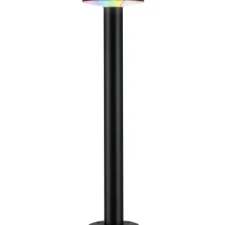 LED-pollarivalaisin Paulmann Plate, Smart Home Zigbee 3.0, IP44, 60cm, RGBW+, antrasiitti