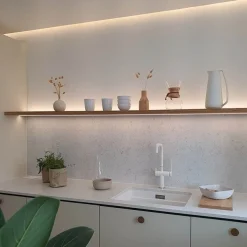 LED-profiili Limente LED-Decker 40 Lux, 3000K, 4m, 57W, alumiini
