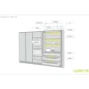LED-profiili Limente LED-Grade 40 CCT, 2700-6000K, 4m, 29W, alumiini