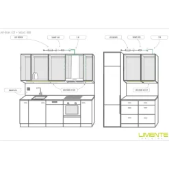 LED-profiili Limente LED-Inser 40 CCT, 2700-6000K, 4m, 29W, alumiini