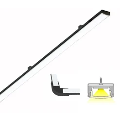 LED-profiili Limente Linea DOB 24V, eri vaihtoehtoja