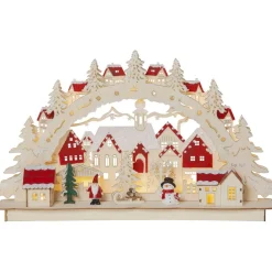 LED-pöytäkoriste Star Trading Rosenheim, 46x27cm