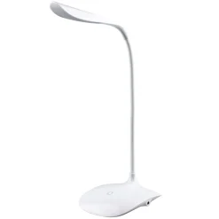 LED-pöytävalaisin Heat Snow, usb, valkoinen