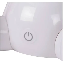 LED-pöytävalaisin Lucide Dodo Nallekarhu, 21x19x25cm, 3W, himmennettävä, valkoinen