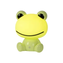 LED-pöytävalaisin Lucide Dodo Sammakko, 19x16x30cm, 3W, himmennettävä, vihreä