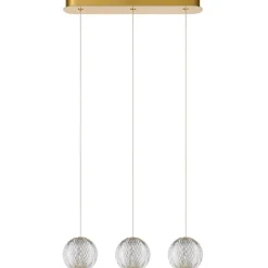 LED-riippuvalaisin Lucide Cintra 3xLED, 4.7W 2700K, kirkas