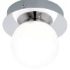 LED-seinä-/kattovalaisin Eglo Mosiano, kromi