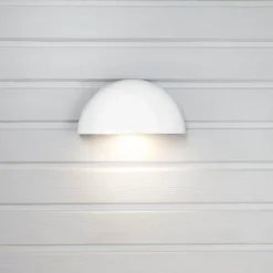 LED-seinävalaisin Hide-a-lite Arc valkoinen