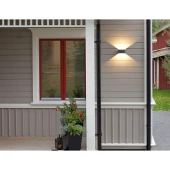 LED-seinävalaisin Hide-a-lite Indicate Case Wall IP55 antrasiitti