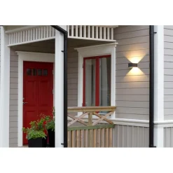 LED-seinävalaisin Hide-a-lite Indicate Case Wall IP55 harmaa