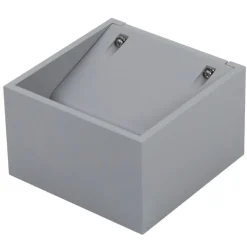 LED-seinävalaisin Hide-a-lite Indicate Case Wall IP55 harmaa