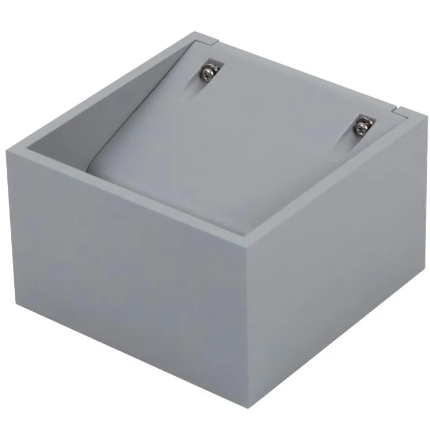 LED-seinävalaisin Hide-a-lite Indicate Case Wall IP55 harmaa