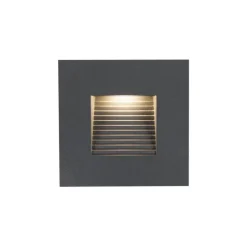 LED-seinävalaisin Hide-a-lite Indicate Multi antrasiitti