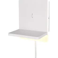 LED-seinävalaisin latausasemalla Trio Fairfield