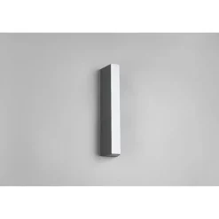 LED-seinävalaisin Trio Marne, 30cm, antrasiitti