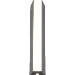 LED-seinävalaisin Trio Marne, 30cm, antrasiitti