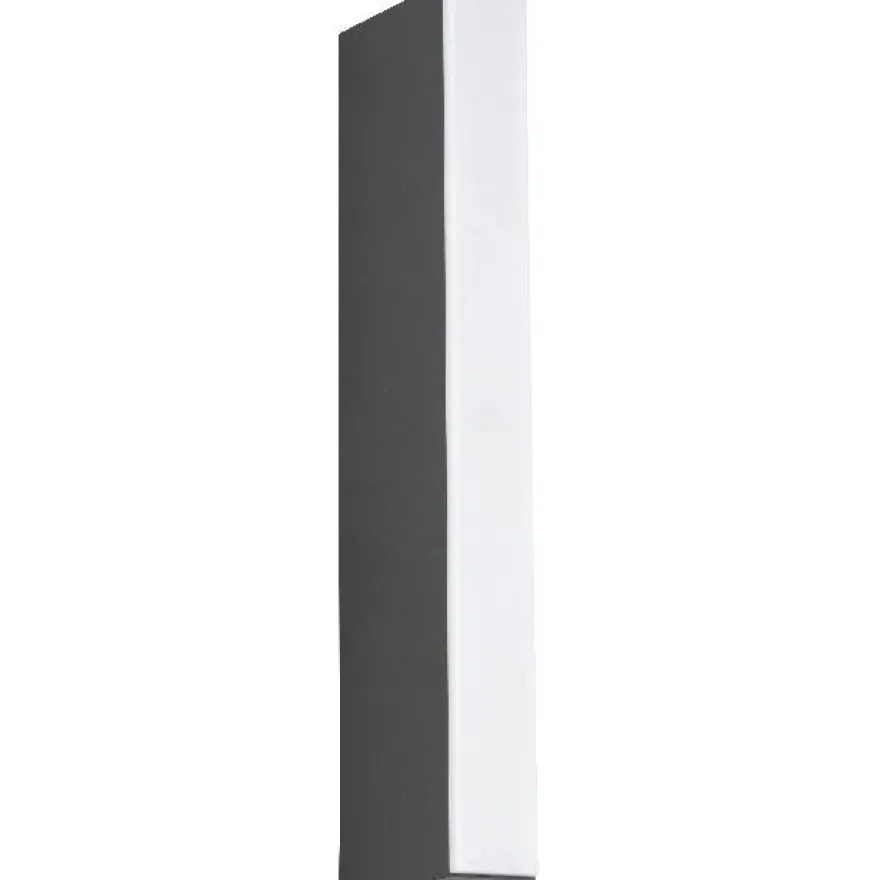 LED-seinävalaisin Trio Marne, 30cm, antrasiitti