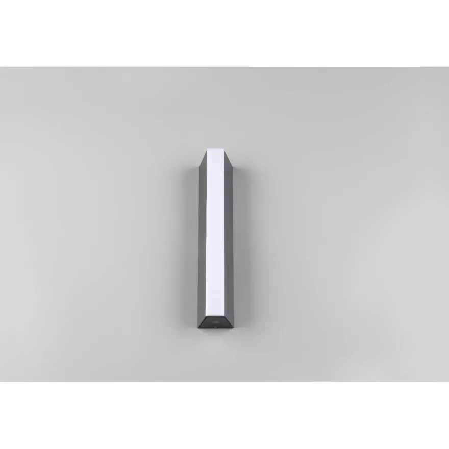 LED-seinävalaisin Trio Marne, 30cm, antrasiitti