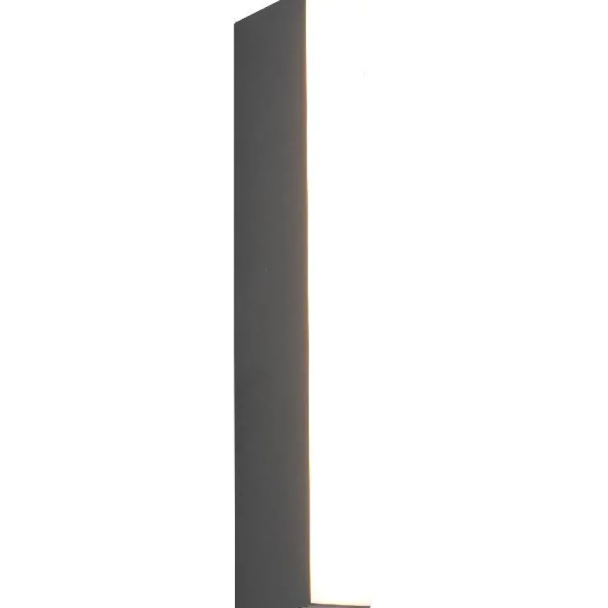 LED-seinävalaisin Trio Marne, 30cm, antrasiitti