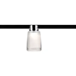 LED-spottivalaisin kiskoon Paulmann URail Safira, 2700K, himmennettävä, kromi