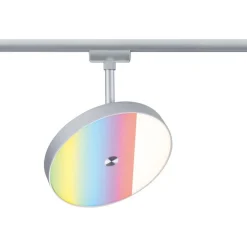 LED-spottivalaisin kiskoon Paulmann URail Smart Home Zigbee 3.0 Hildor, Ø18cm, 500lm, 7.5W, RGBW+, himmennettävä, 230V
