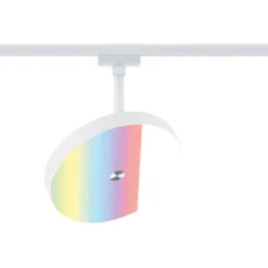 LED-spottivalaisin kiskoon Paulmann URail Smart Home Zigbee 3.0 Hildor, Ø18cm, 500lm, 7.5W, RGBW+, himmennettävä, 230V