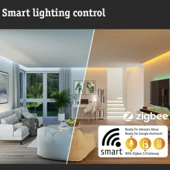 LED-spottivalaisin kiskoon Paulmann URail Smart Home Zigbee 3.0 Hildor, Ø18cm, 500lm, 7.5W, RGBW+, himmennettävä, 230V