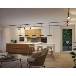 LED-spottivalaisin kiskoon Paulmann URail Smart Home Zigbee 3.0 Hildor, Ø18cm, 500lm, 7.5W, RGBW+, himmennettävä, 230V