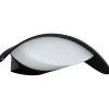 LED-ulkoseinävalaisin Paulmann Mesana, IP44, 24x16.5cm, 3000K, antrasiitti