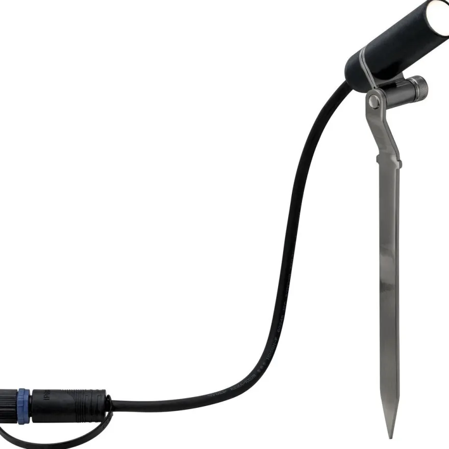 LED-Ulkospottivalaisin Paulmann Plug & Shine Plantini, antrasiitti