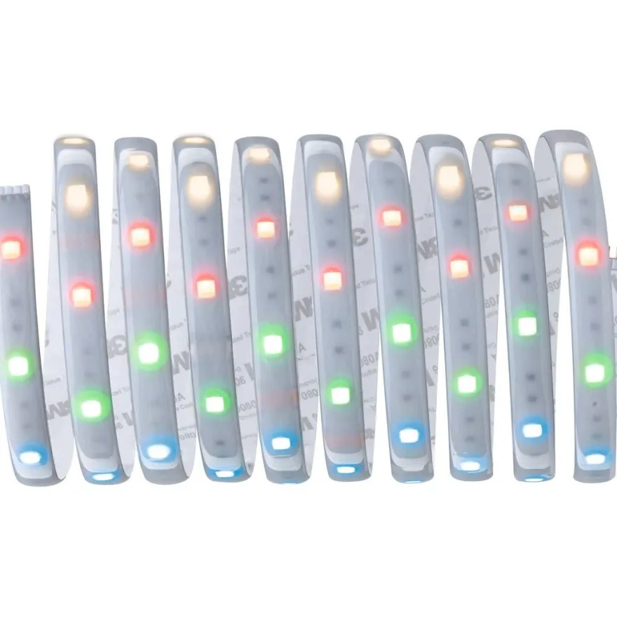 LED-valonauha Paulmann MaxLED 250, aloituspakkaus, IP44, 230lm/m RGBW+, 24VA, eri kokoja