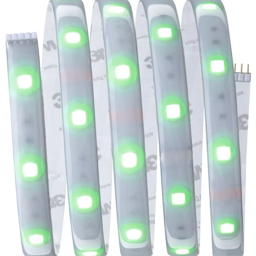 LED-valonauha Paulmann MaxLED 250, aloituspakkaus, IP44, 230lm/m RGBW+, 24VA, eri kokoja