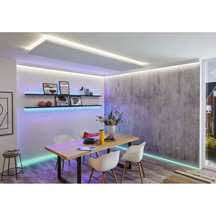 LED-valonauha Paulmann MaxLED 250, aloituspakkaus, IP44, 230lm/m RGBW+, 24VA, eri kokoja