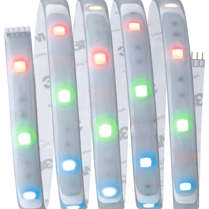 LED-valonauha Paulmann MaxLED 250, aloituspakkaus, IP44, 230lm/m RGBW+, 24VA, eri kokoja