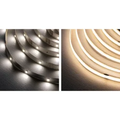 LED-valonauha Paulmann MaxLED 1000 Full-Line COB, aloituspakkaus, 1.5m, 18W, 1080lm/m, 528LEDs/m, 2700K, 40VA