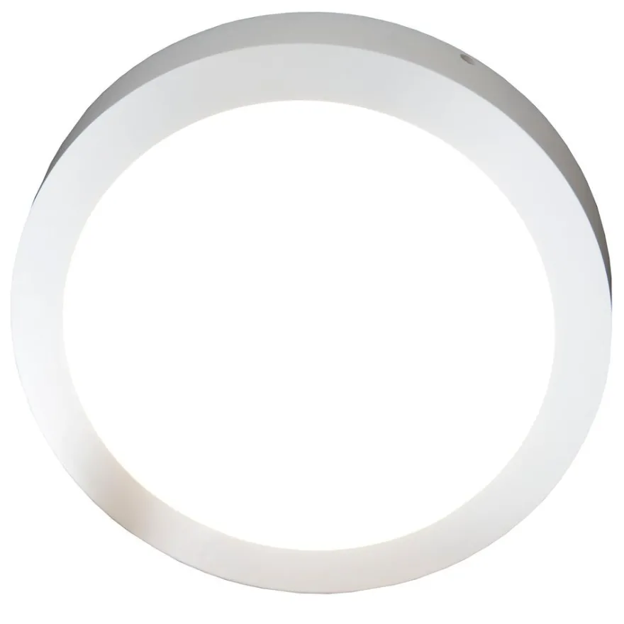 LED-yleisvalaisin Airam Ronda II 225, 15W/830, Ø225x42mm, himmennettävä, valkoinen/opaali