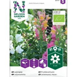 Leijonankita Nelson Garden seos Organic, siemenet