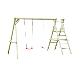 Leikkiteline Palmako Holger, 2 keinua, kiipeilyteline