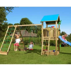 Leikkitornikokonaisuus Jungle Gym Castle 2.1, 2-Climb Module 220, ilman liukumäkeä