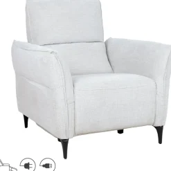 Lepotuoli Home4You MIAMI sähkömekanismilla, vaaleanbeige