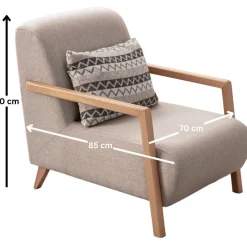 Lepotuoli Linento Furniture Latte