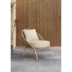 Lepotuoli Venture Home Lindos, 81x74x77 cm beige