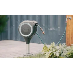 Letkukela Gardena RollUp M Terassi, 20m, valkoinen