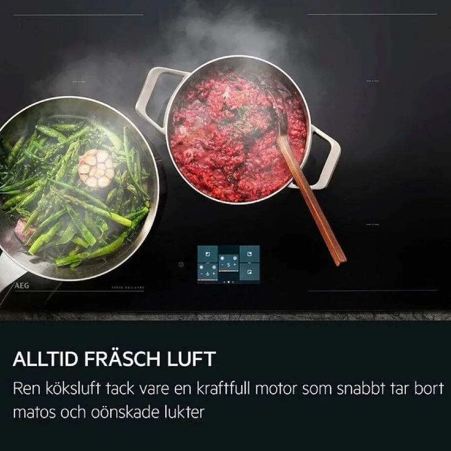 Liesituuletin AEG DPE5650M, 59.8cm, kaapiston alle, teräs, Verkkokaupan poistotuote