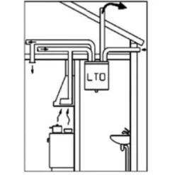 Liesituuletin Franke Slimline F300 392-17 B4, 60cm, valkoinen