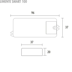 Liiketunnistin Limente Smart 110, PIR valaistuksen ohjain, 4kpl
