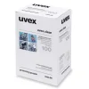 Linssinpuhdistusliinat Uvex, 100 kpl
