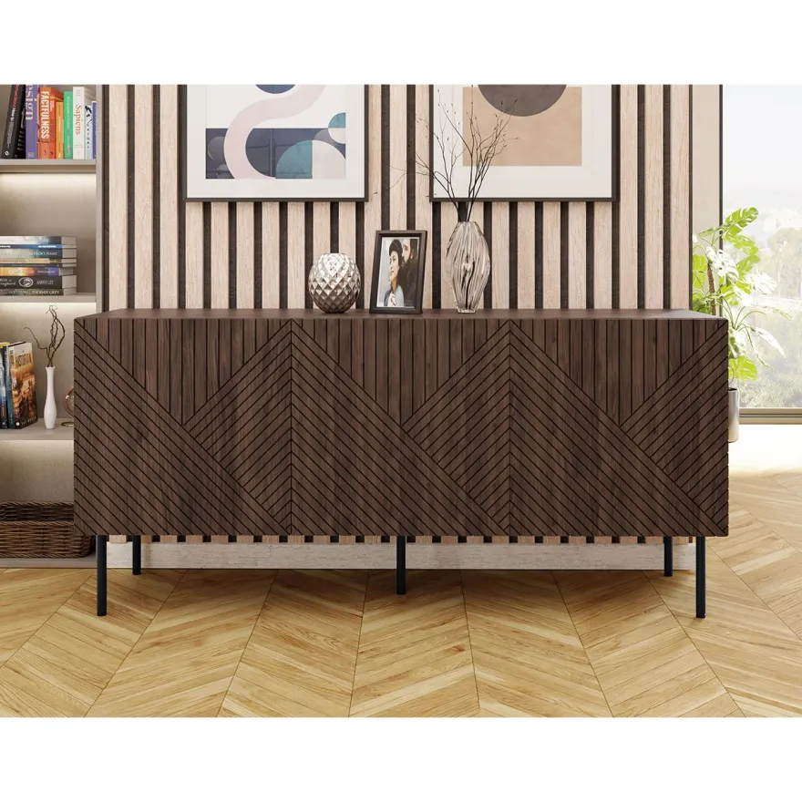 Lipasto ART DECO 3D 150, ruskea (0035)